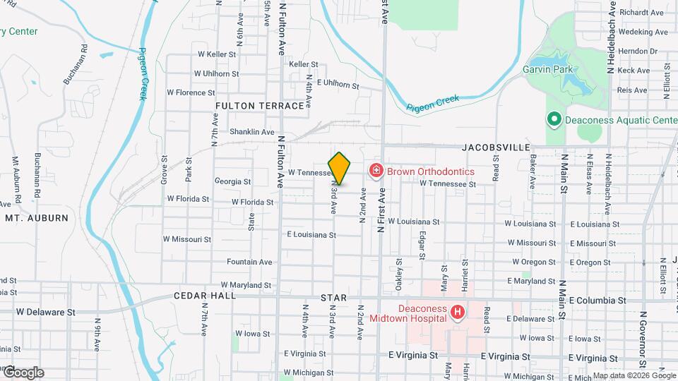 1315 N 3rd Ave Map and Location Details