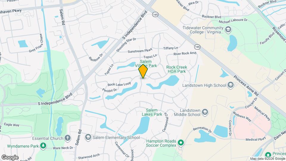 1748 Moonstone Dr Mapa y Detalles de la Ubicación