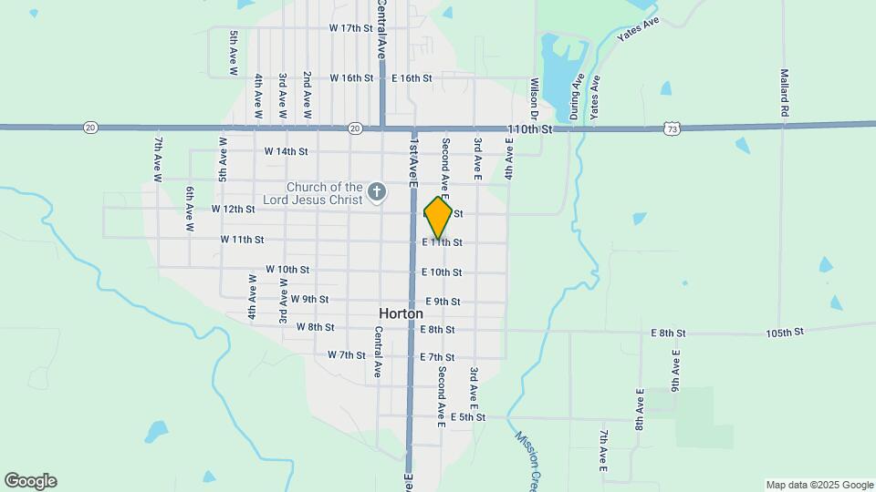 1045 Second Ave E Map and Location Details