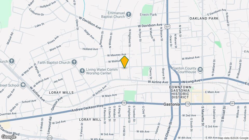 811 W Rankin Ave Mapa y Detalles de la Ubicación