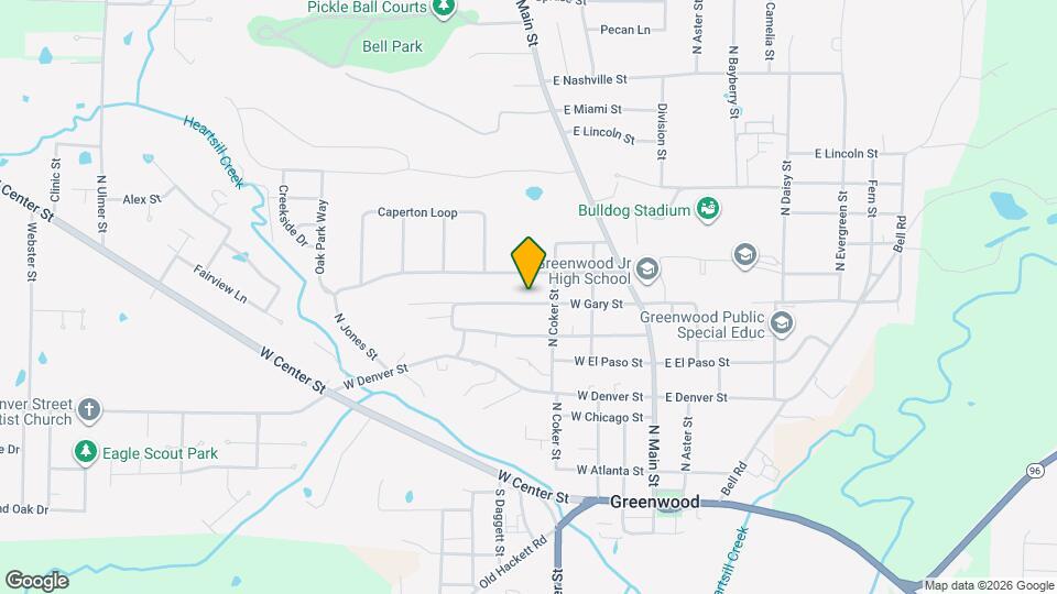 230 W Gary St Map and Location Details