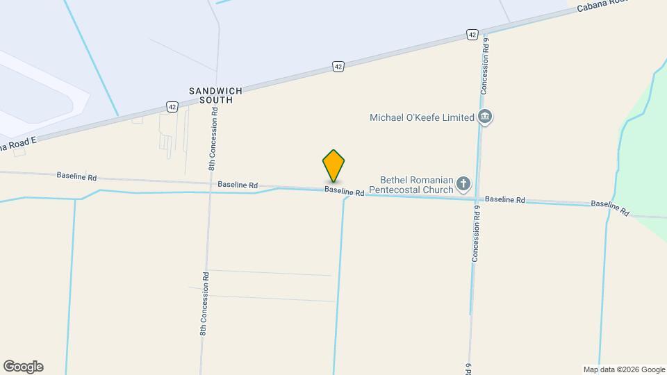 5740 Baseline Rd Map and Location Details