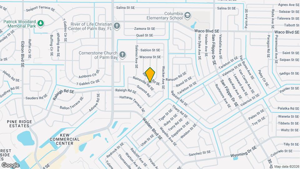 1571 Rainsville St SE Map and Location Details