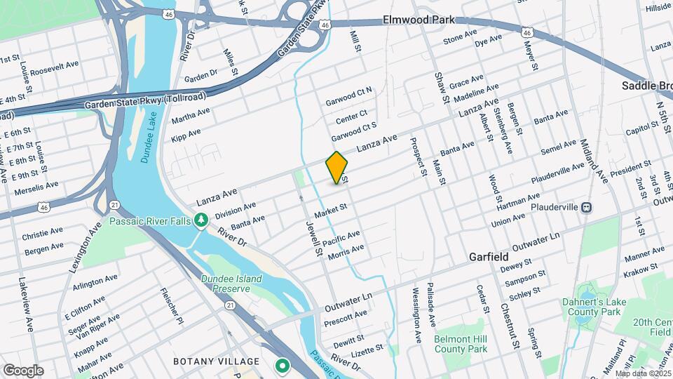157 Banta Ave Map and Location Details