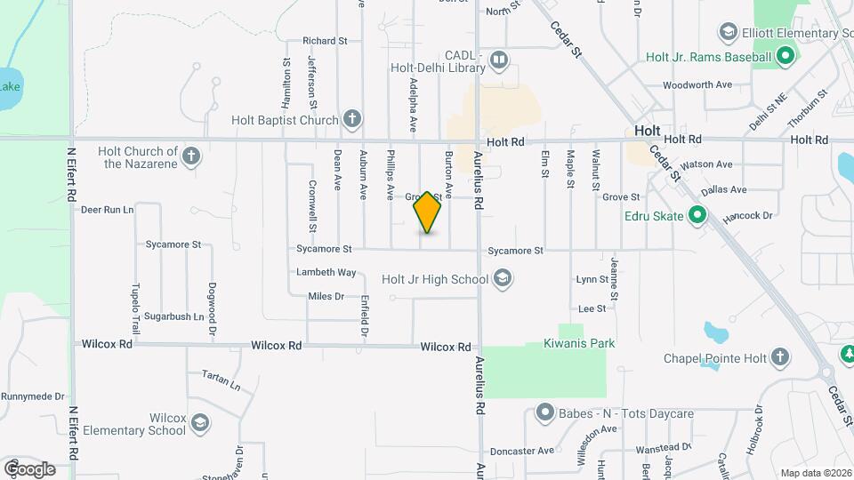 1874 Adelpha Ave Map and Location Details