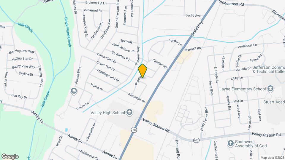 9902 Appollo Ln Mapa y Detalles de la Ubicación