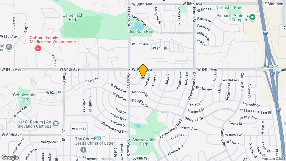 8344 Charlotte Way Map and Location Details