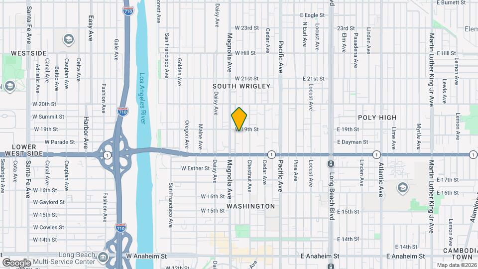 1876 Henderson Ave Map and Location Details