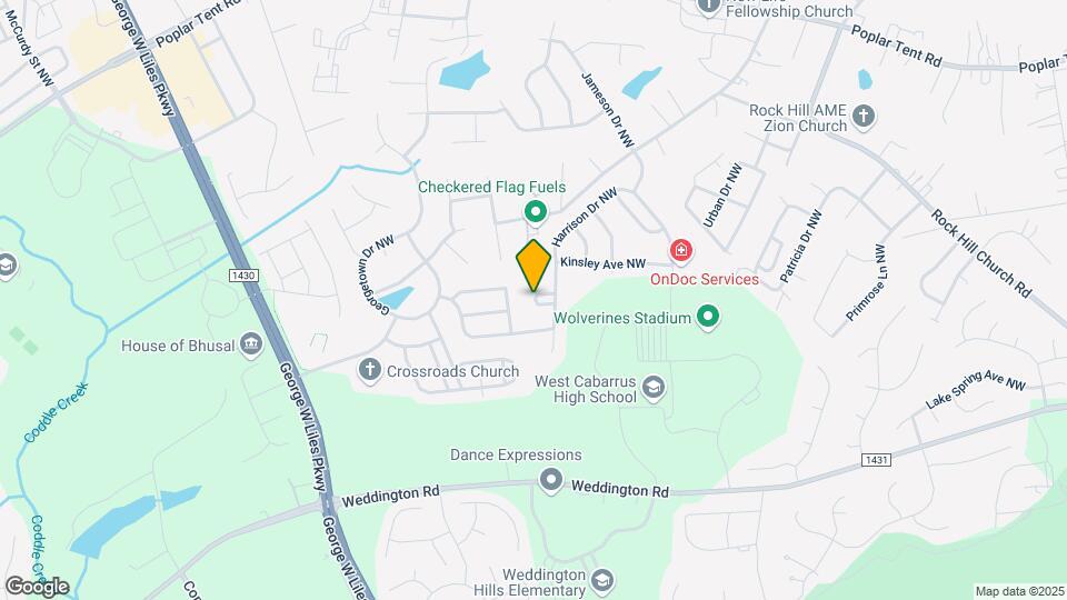 288 Southcircle Dr NW Map and Location Details