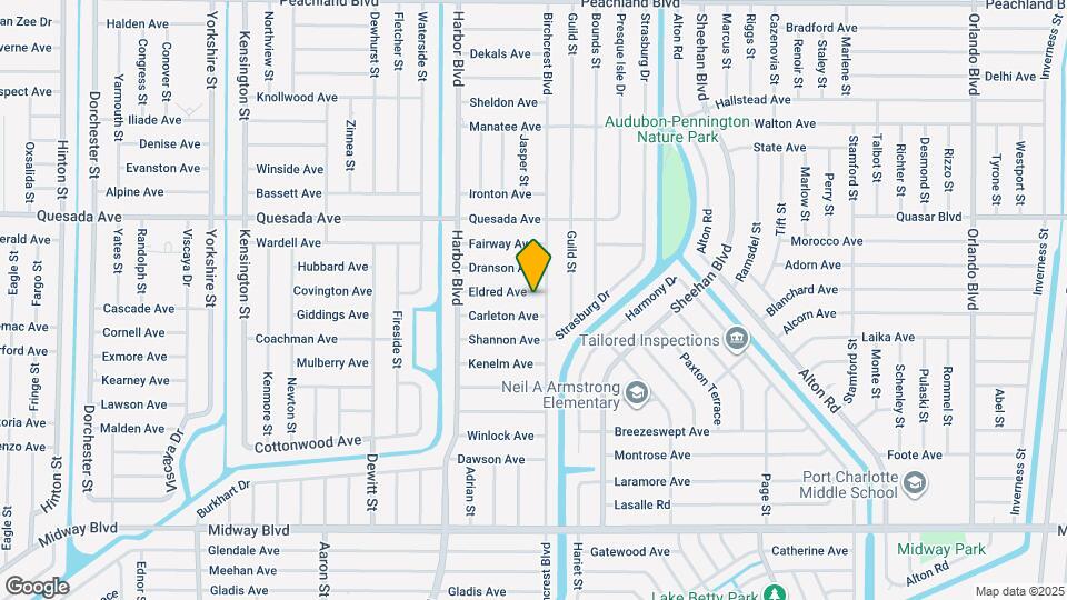 21519 Eldred Ave Mapa y Detalles de la Ubicación