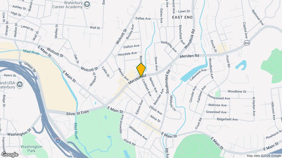 184 Meriden Rd Map and Location Details