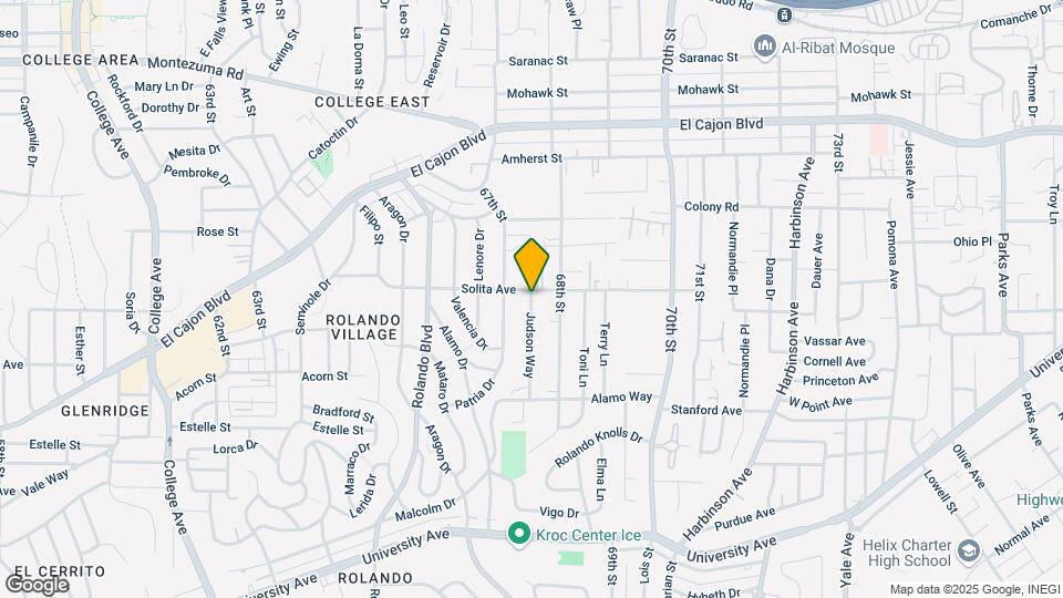 4667 Judson Way Map and Location Details