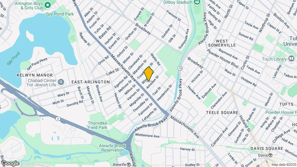20 Amsden St, Unit 2T Map and Location Details