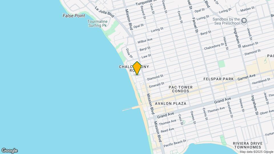 633 Missouri St Map and Location Details