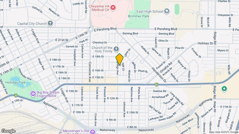 1535 Hot Springs Ave Map and Location Details