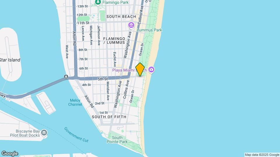 465 Ocean Dr Map and Location Details