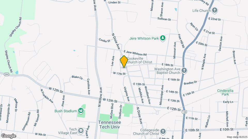 1780 N Dixie Ave, Unit D2 Map and Location Details
