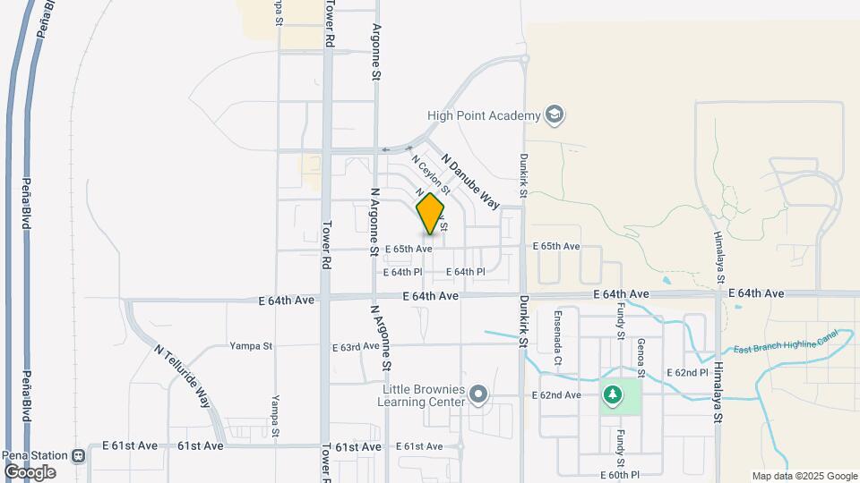 6500 N Biscay St Map and Location Details