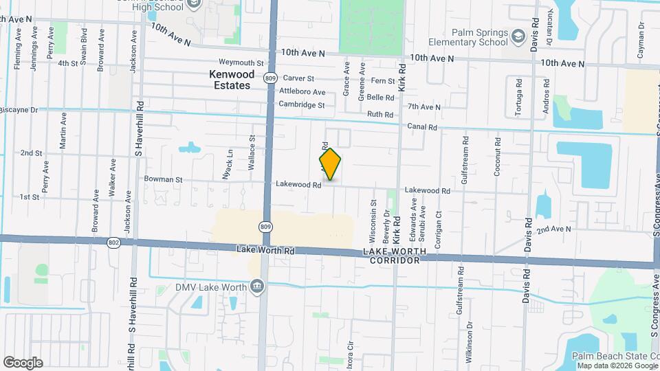 4260 Lakewood Rd Map and Location Details