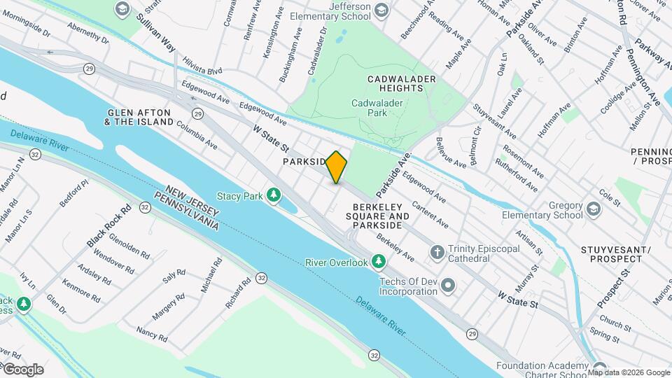 1103 W State St, Unit Apt 2 Map and Location Details