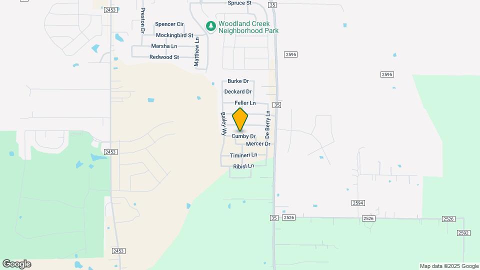 3234 Cumby Dr Map and Location Details