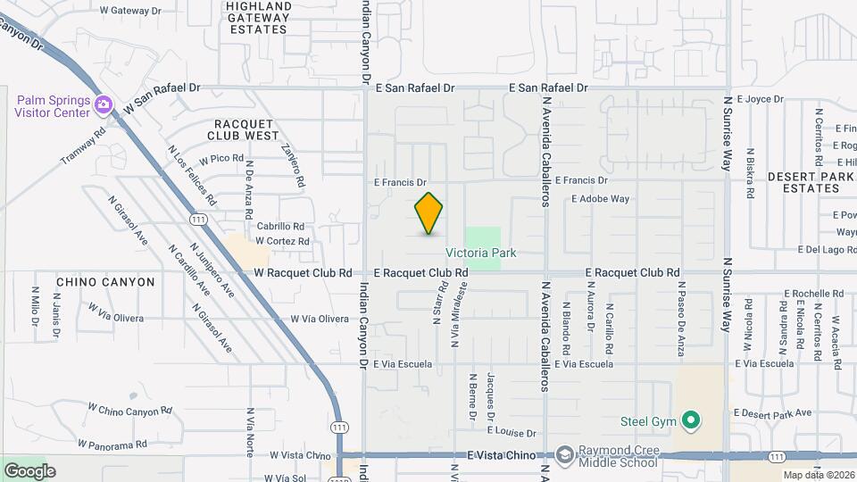 475 E Desert Willow Cir Map and Location Details