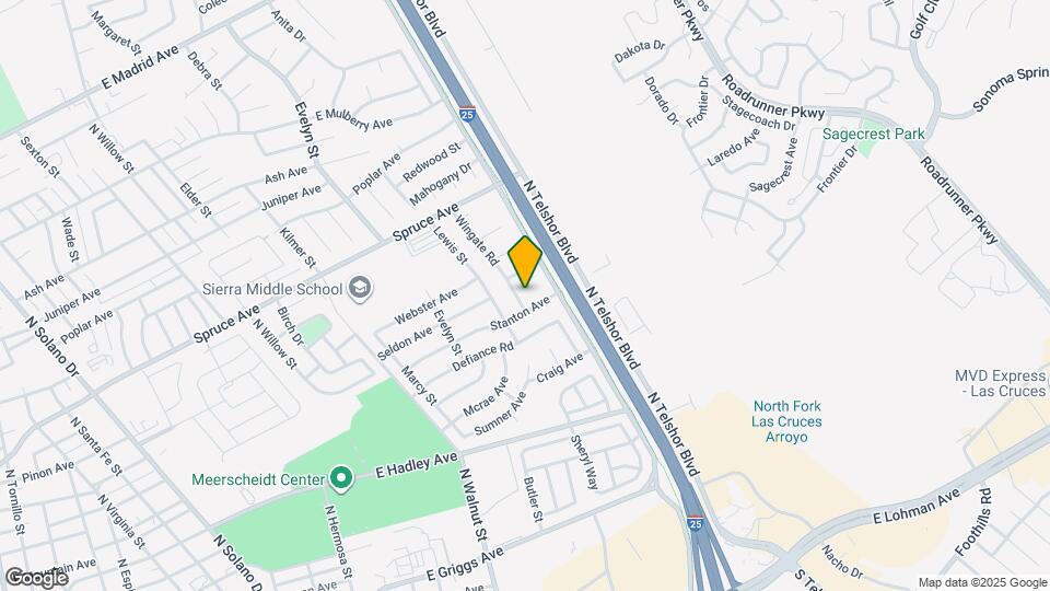 1172 Wingate Rd Map and Location Details