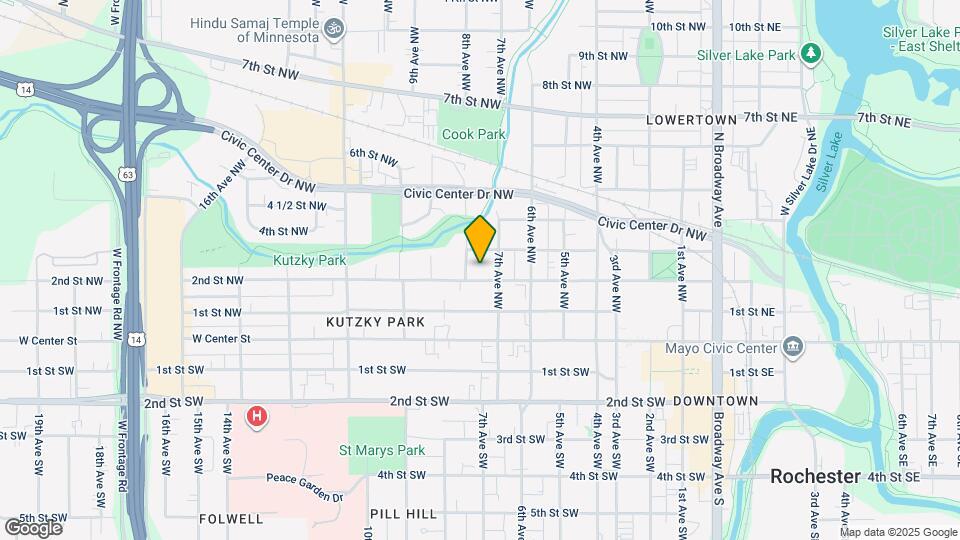 715 2nd St NW Map and Location Details