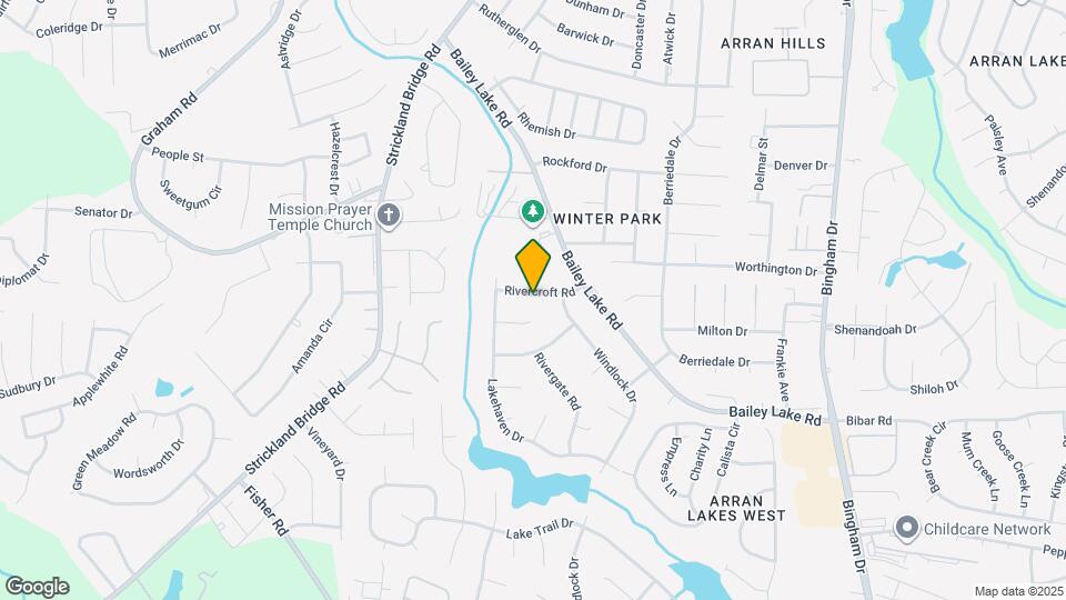 5823 Rivercroft Rd Map and Location Details