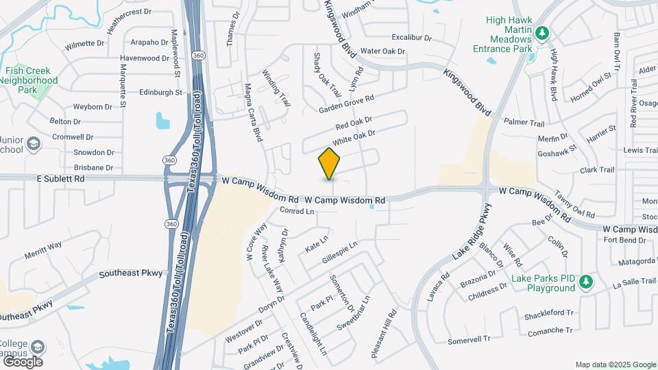 5131 Garden Oaks Pl Map and Location Details