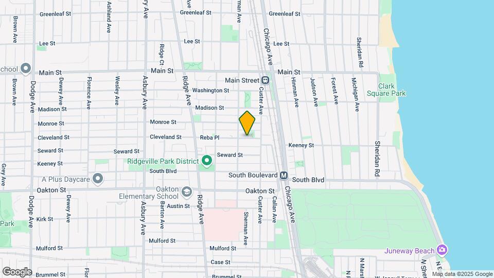 734 Reba Pl, Unit E2 Map and Location Details