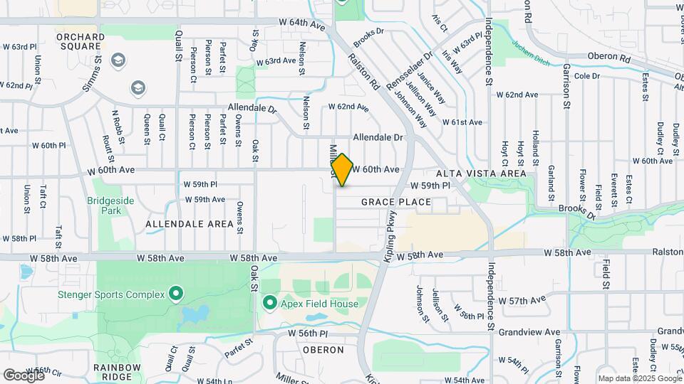 10356 W 59th Pl Mapa y Detalles de la Ubicación
