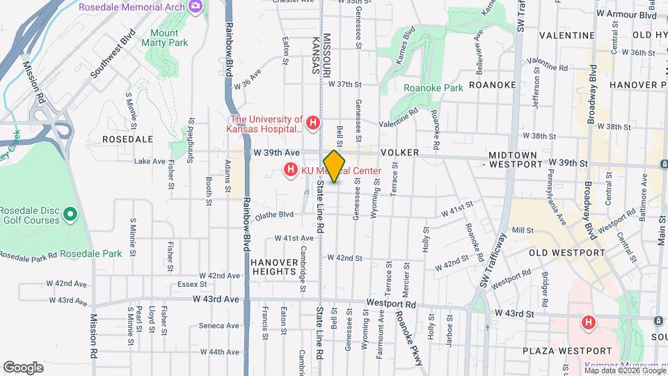 3946 Bell St Map and Location Details