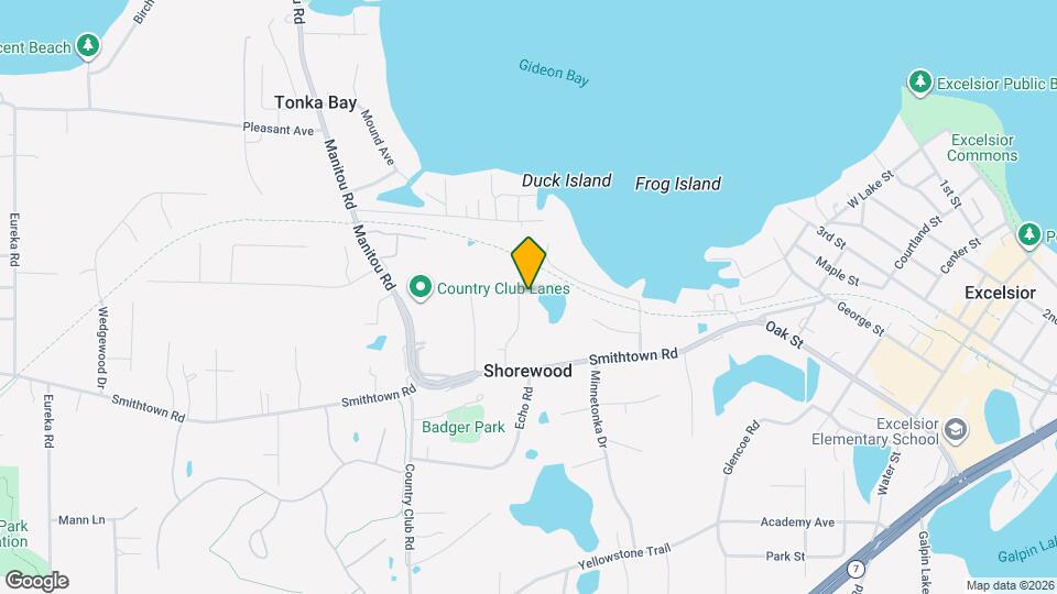 5545 Shorewood Ln Map and Location Details