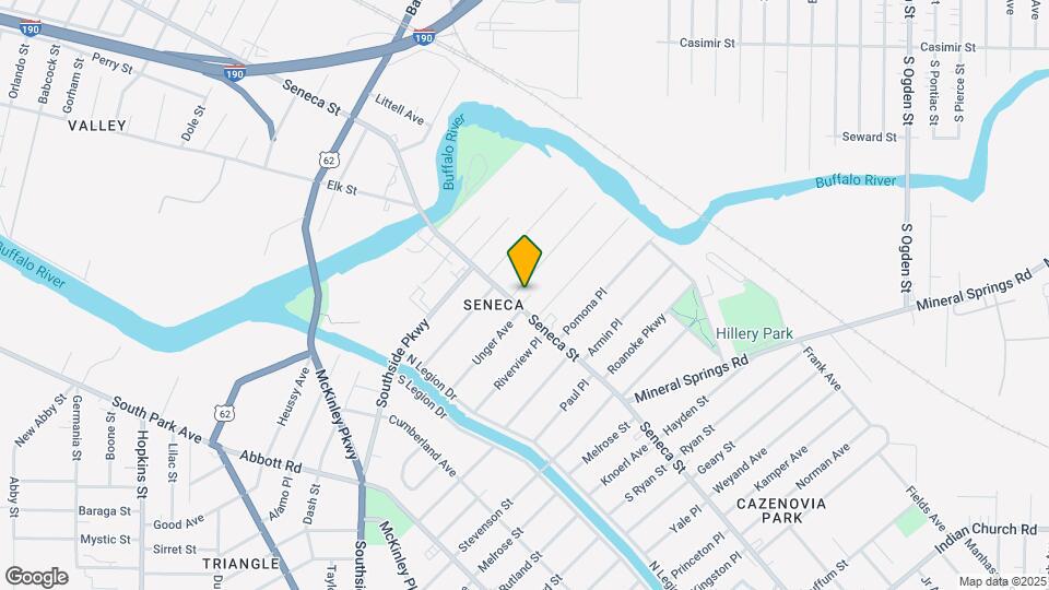 1782 Seneca St Map and Location Details