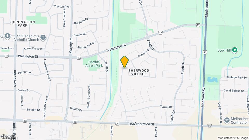 286 Trudeau Dr Map and Location Details