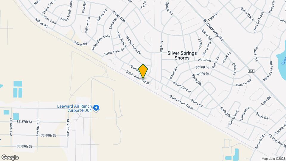 20 Bahia Pass Track Map and Location Details