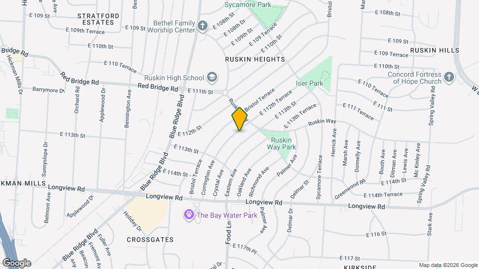 11211 Corrington Ave Map and Location Details