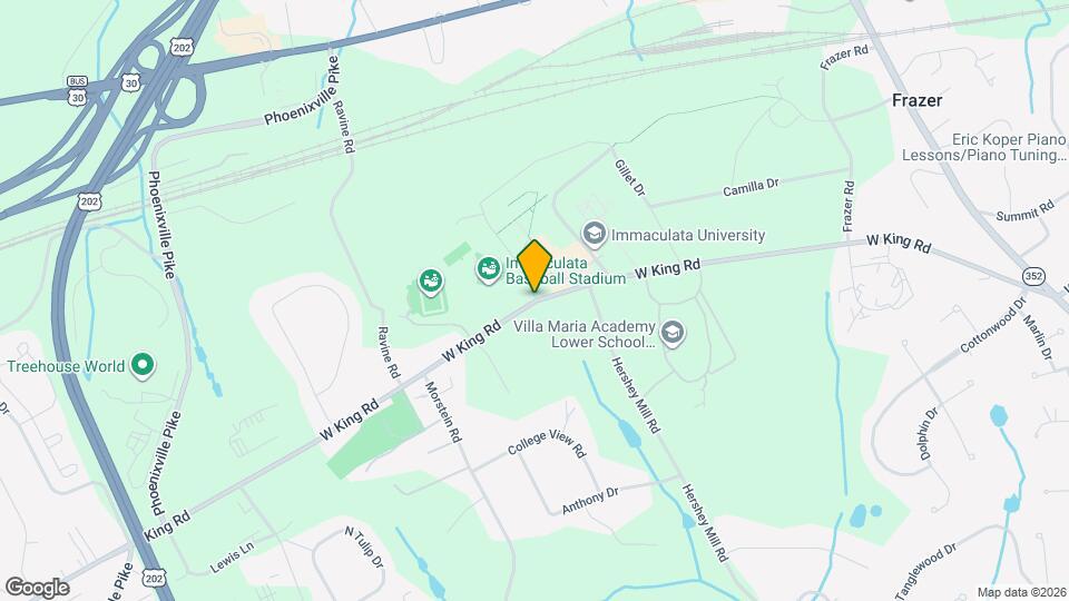 1212 W King Rd Map and Location Details