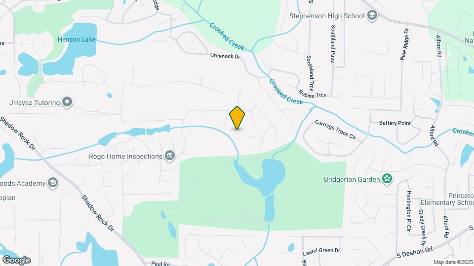 619 Shadow Valley Ct Map and Location Details