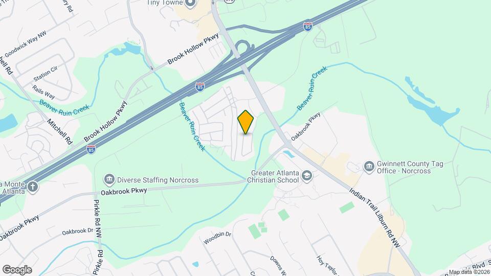 1504 Cove Creek Cir Map and Location Details