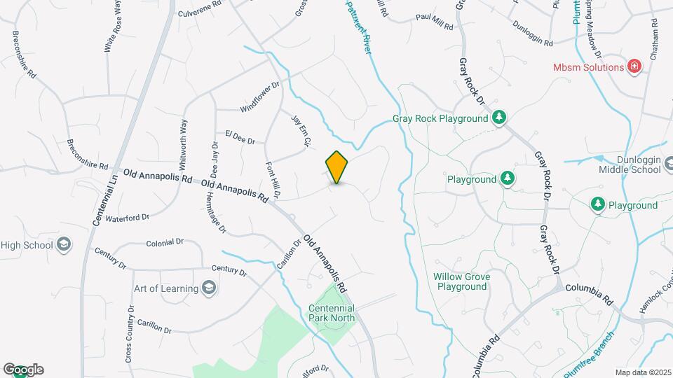 9801 Gwynn Park Dr Map and Location Details