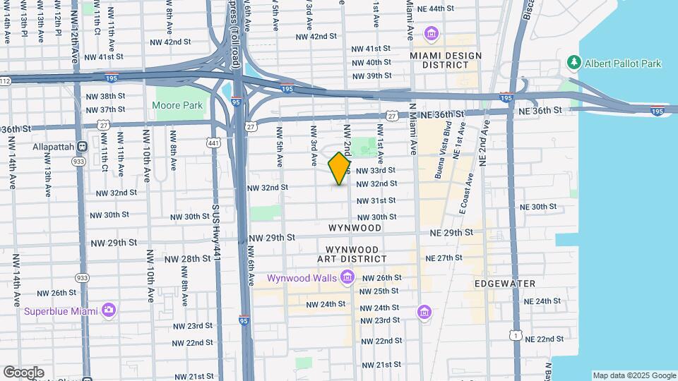 230 NW 32nd St, Unit A4 Mapa y Detalles de la Ubicación