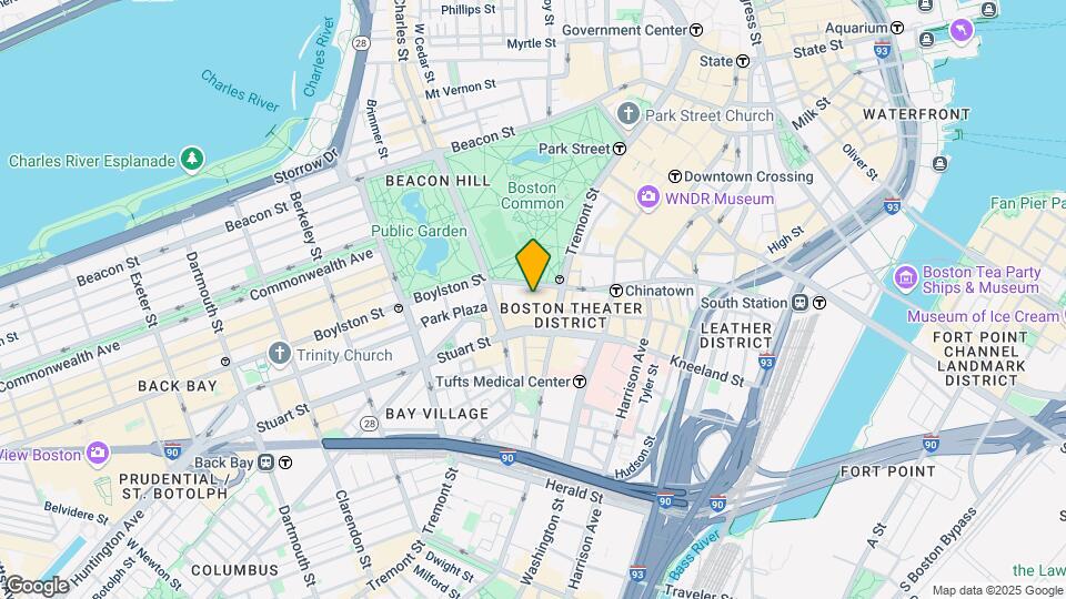 116 Boylston St, Unit 913B Mapa y Detalles de la Ubicación