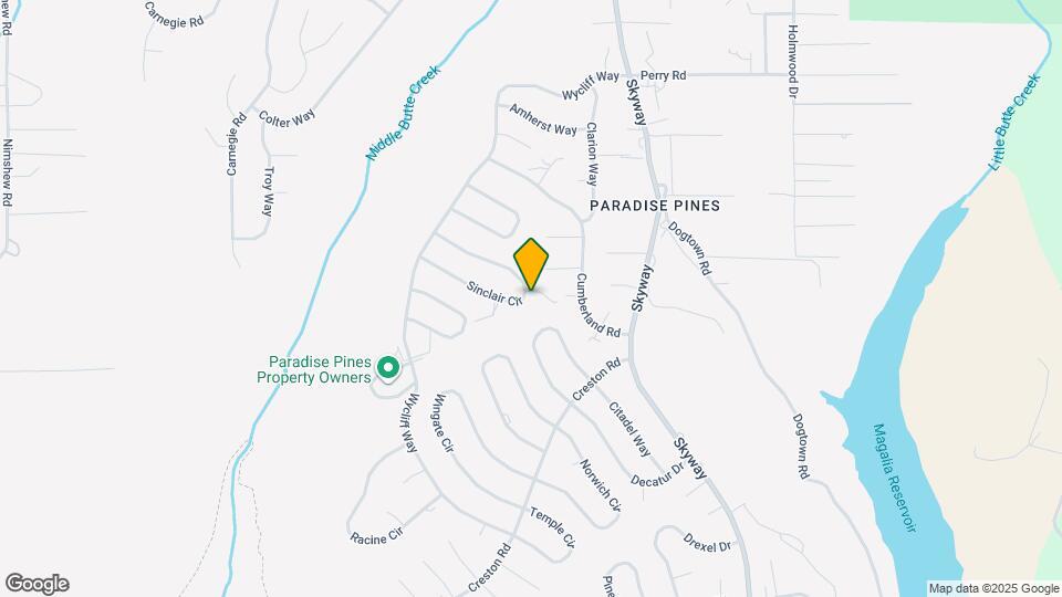 14334 Sinclair Cir Map and Location Details