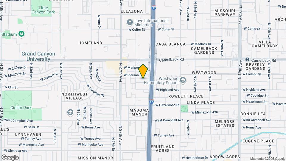 Twelve Palms Apartments Mapa y Detalles de la Ubicación