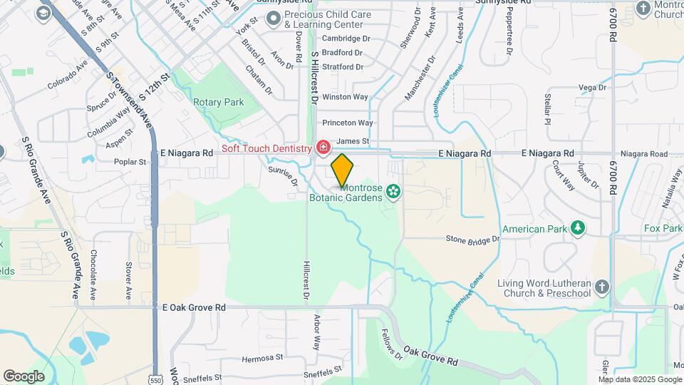 1940 Snow Brush Ave Map and Location Details