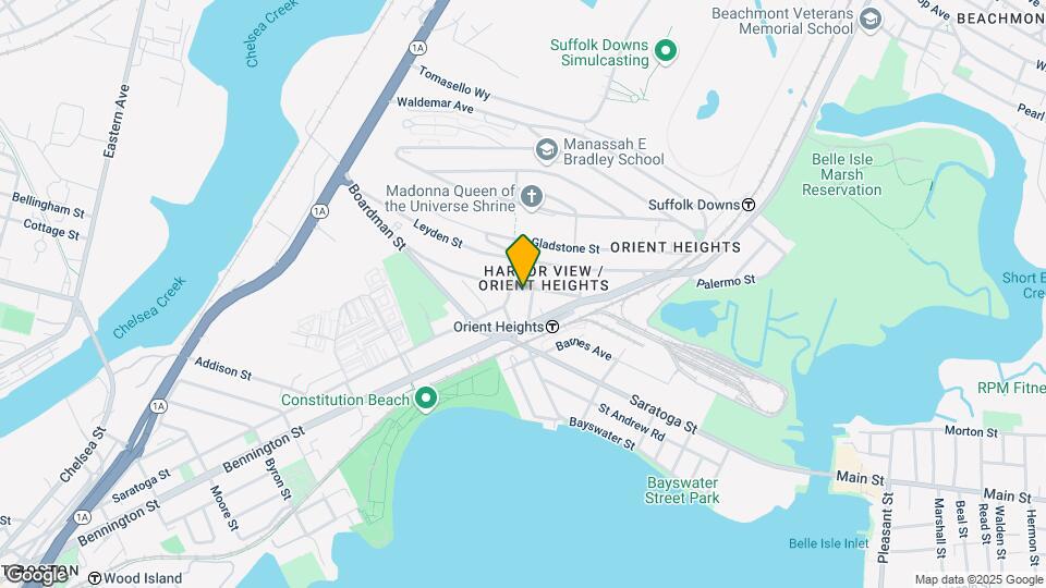 44 Ashley St, Unit 2 Map and Location Details