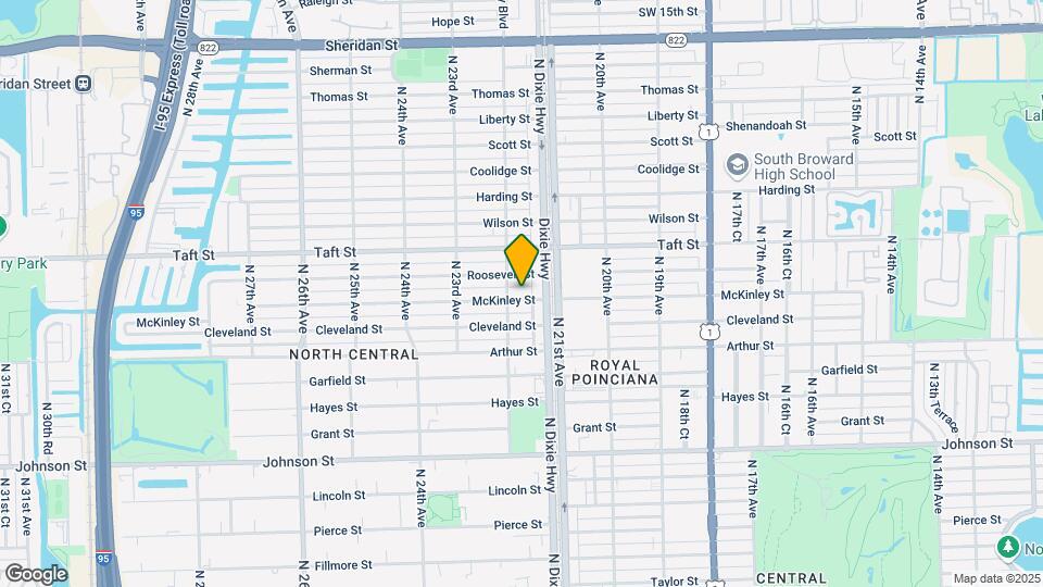 2121-2127 Mckinley St Map and Location Details