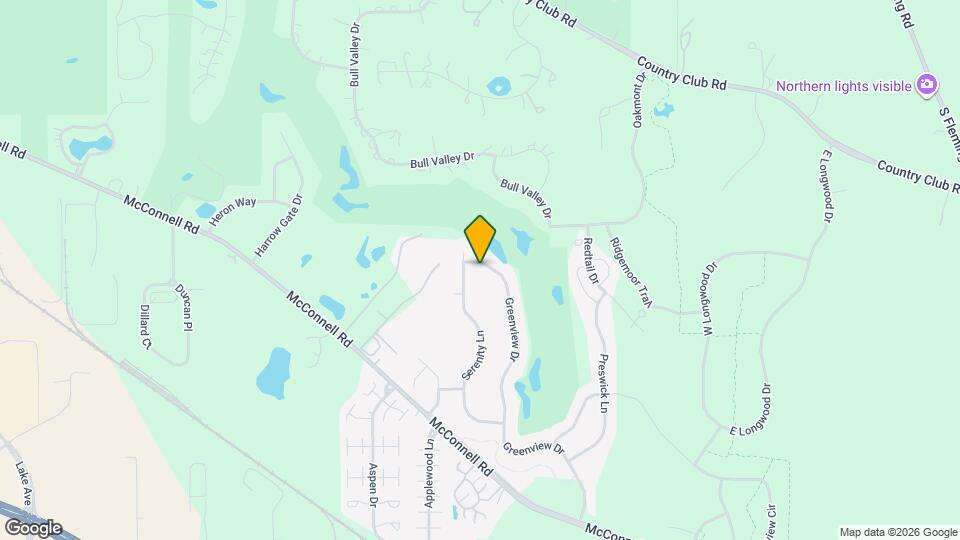 2155 Greenview Dr Map and Location Details